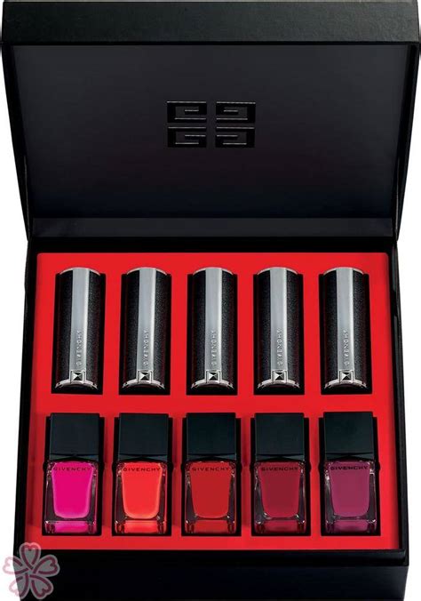 givenchy red collection prestige make-up set|givenchy beauty gift sets.